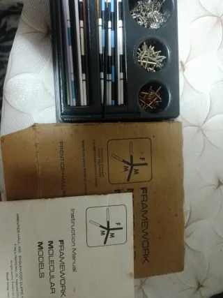 Kit Modelos Moleculares Framework USA 1974