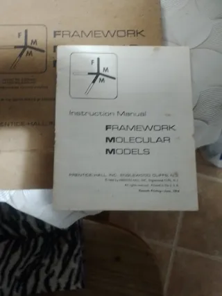 Kit Modelos Moleculares Framework USA 1974