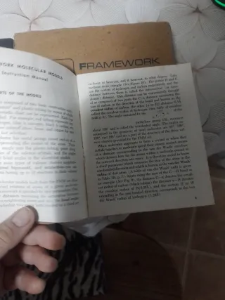 Kit Modelos Moleculares Framework USA 1974