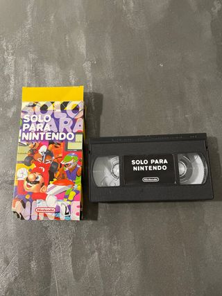 VHS Promocional Nintendo Mario Kart 64