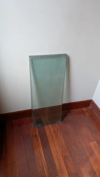 18 piezas de cristal para estanterías