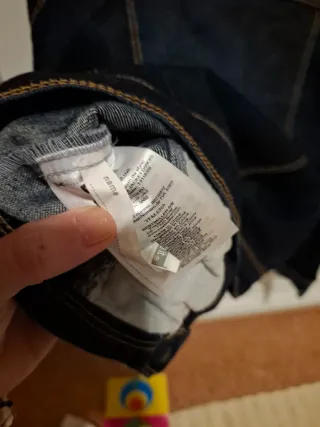 Conjunto niña chaqueta vaquera y blusa 4 años