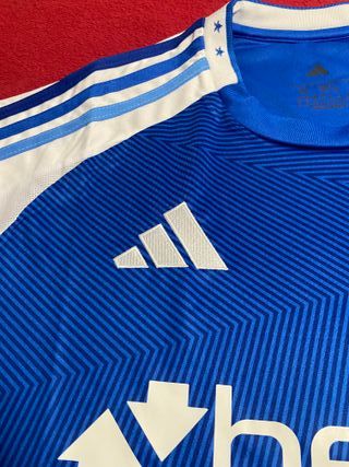 Maglietta Calcio Adidas Blu e Bianca