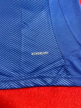 Maglietta Calcio Adidas Blu e Bianca