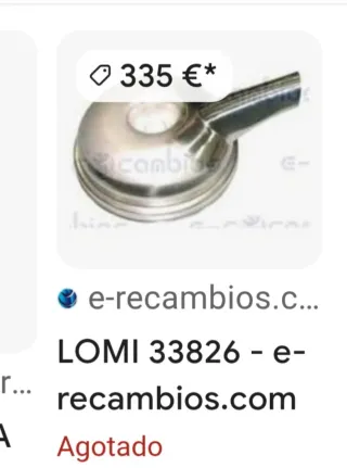 Pieza exprimidor Lomi
