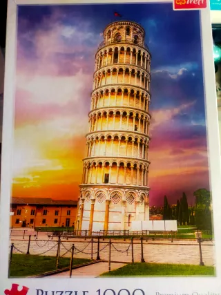 Puzzle Torre de Pisa 1000 piezas