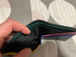 Cartera Loewe Negra Original Hombre piel