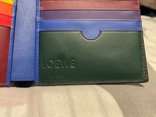 Cartera Loewe Negra Original Hombre piel