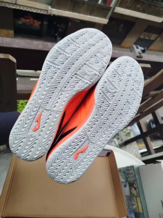 Zapatillas Fútbol Sala Joma Naranja y Azul