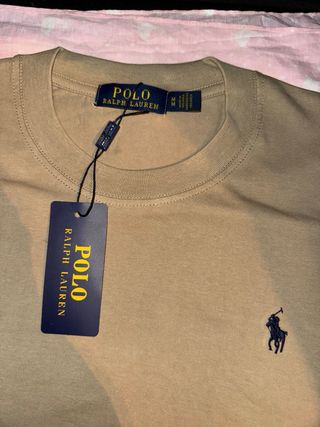 Camiseta Polo Ralph Lauren Beige