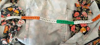 Traje Flamenca Talla 36-38 Negro Flores