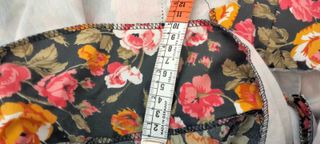 Traje Flamenca Talla 36-38 Negro Flores