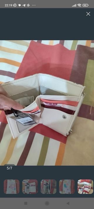 Monedero nuevo con etiqueta Paco Martinez