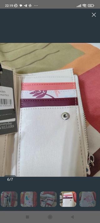 Monedero nuevo con etiqueta Paco Martinez