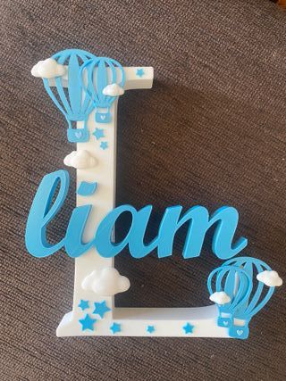 Letras personalizadas