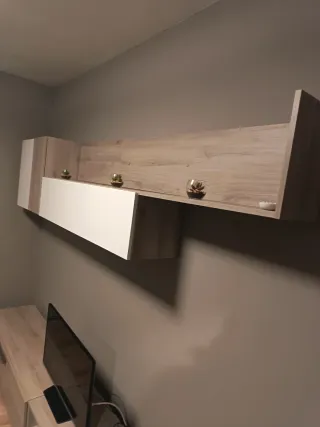 Mueble de salón modular Muebles de salón de madera