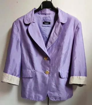 Giacca Max&Co Seta Viola Donna