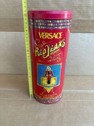 Versace Red Jeans Woman Latta Vintage 30 cm