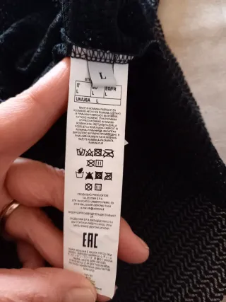 Canotta copricostume donna nera e argento