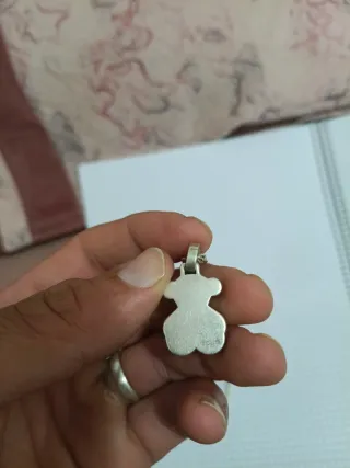 Collar con colgante oso Tous .. plata de ley 925
