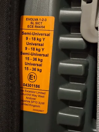 Silla Britax Römer Grupo 1/2/3