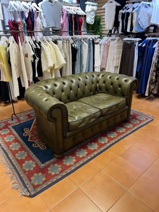 Sofá Chester de Piel Original Inglaterra