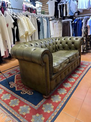 Sofá Chester de Piel Original Inglaterra