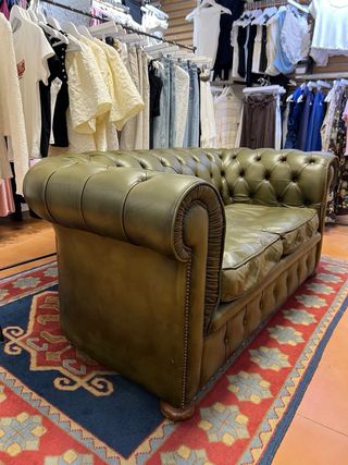 Sofá Chester de Piel Original Inglaterra