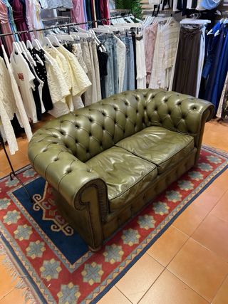 Sofá Chester de Piel Original Inglaterra