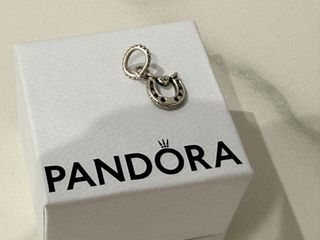 Pandora Charm Herradura Corazón Plata