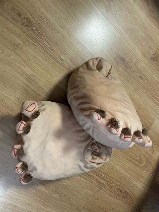 Pantuflas Pies Gigantes Disfraz.