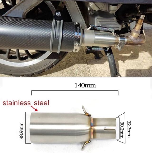 Tubo de escape Piaggio MP3 125 250 300