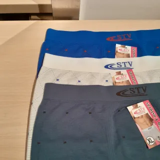 Lote 3 bóxers Lycra XL Sin Costuras