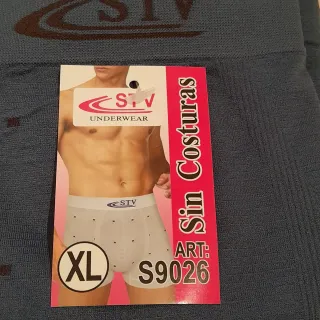 Lote 3 bóxers Lycra XL Sin Costuras
