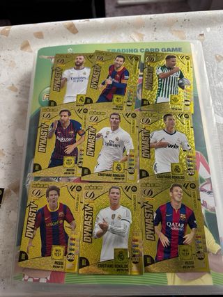 Colección cromos fútbol adrenalyn 2024-25