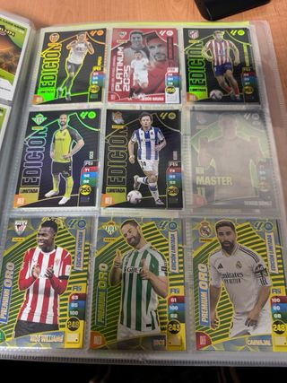 Colección cromos fútbol adrenalyn 2024-25