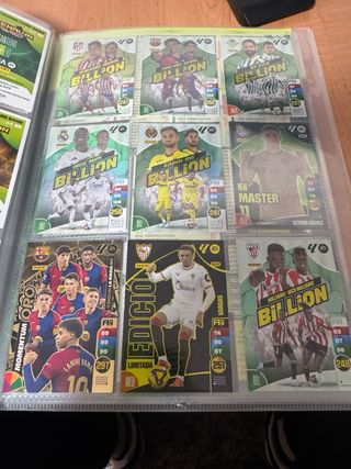 Colección cromos fútbol adrenalyn 2024-25