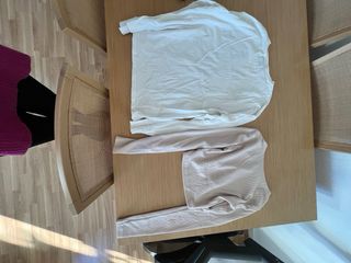 Camicie donna beige e bianca