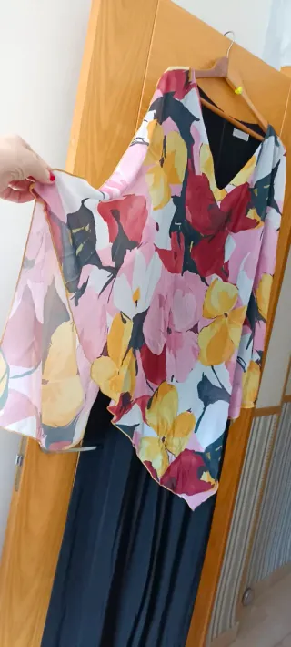 Mono vaporoso fiesta cóctel talla 56/58