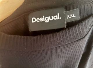 Camiseta Desigual canalé