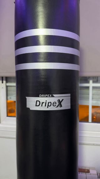 Saco de Boxeo Dripex Pie Negro