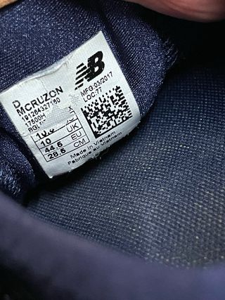 New Balance Fresh Foam Cruz Azul Marino Talla 44.5