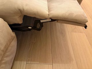 Sofá chaise longue beige CAMINO A CASA