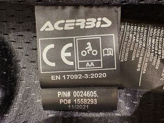 Chaqueta Acerbis Negra Talla L