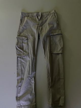 Pantalones cargo verde oliva