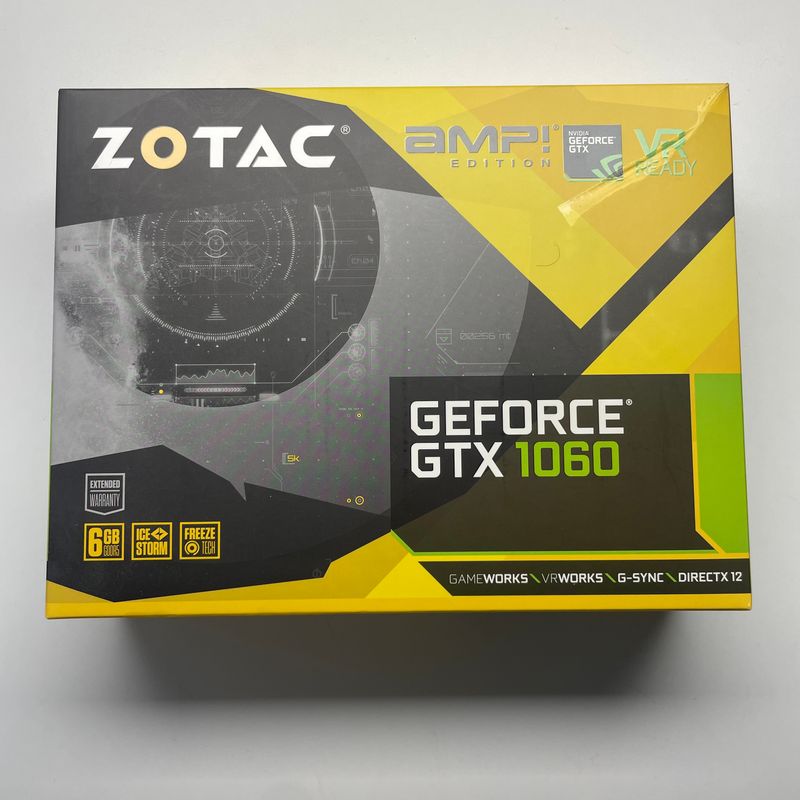 ZOTAC nVidia GeForce GTX 1060 6GB GDDR5 AMP!