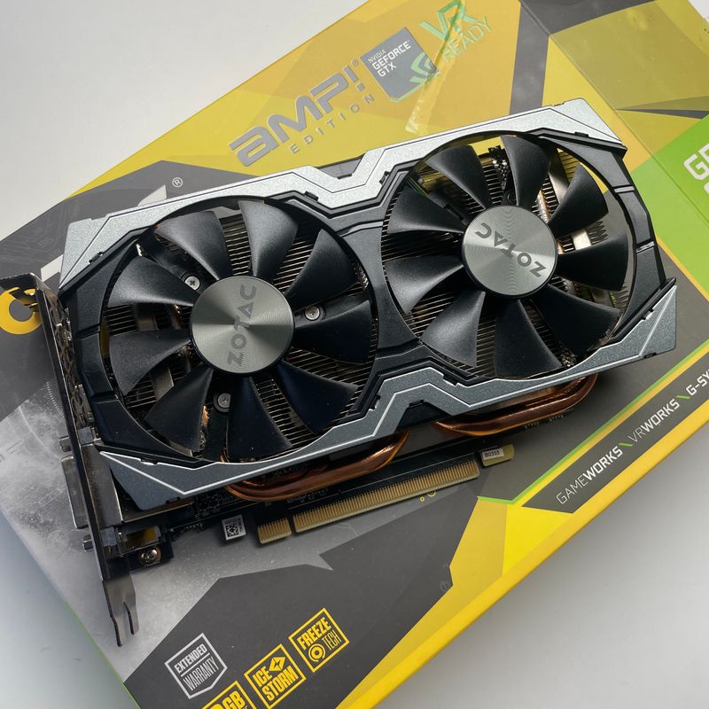 ZOTAC nVidia GeForce GTX 1060 6GB GDDR5 AMP! afbeelding 2