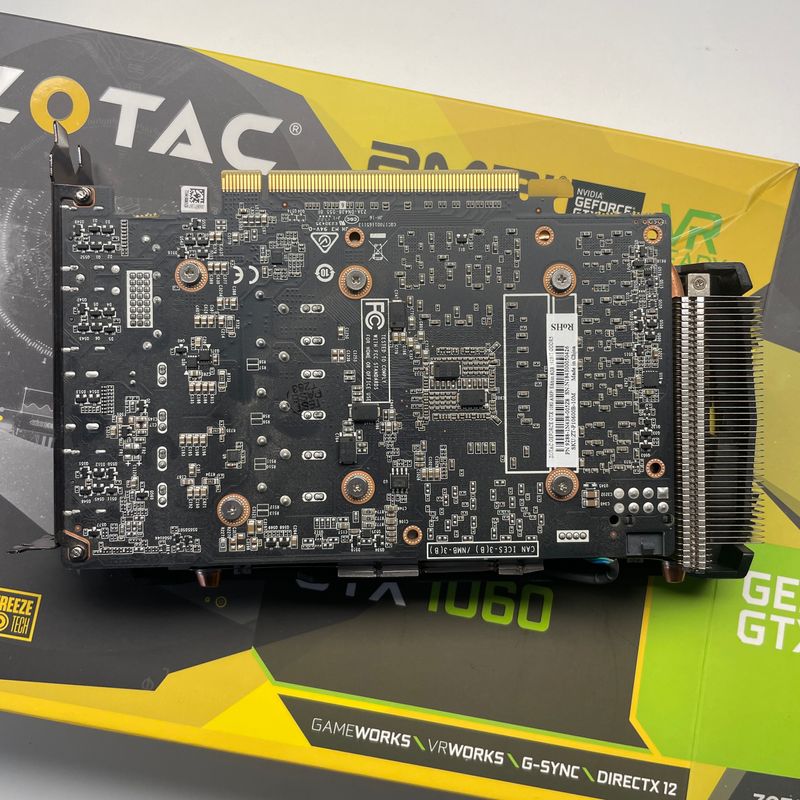 ZOTAC nVidia GeForce GTX 1060 6GB GDDR5 AMP! afbeelding 5