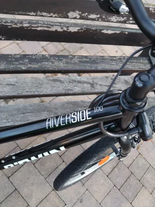 Bicicleta BTWIN Riverside 100 + Accesorios