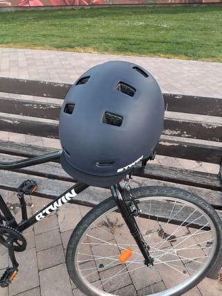 Bicicleta BTWIN Riverside 100 + Accesorios